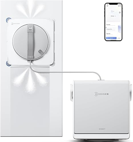 ECOVACS WINBOT W2S Omni Fensterreinigungsroboter, Dual-Power-Modi