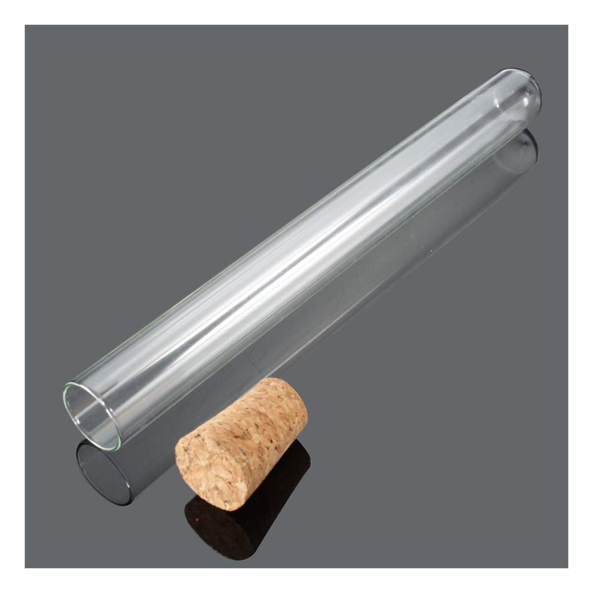 Kleine Reagenzgläser, 10 Stück, 15 X 150 Mm, Reagenzglas Aus Laborglas, Mit Korken, Reagenzgläser Für Laborschulbedarf, Einfach Zu Verwenden