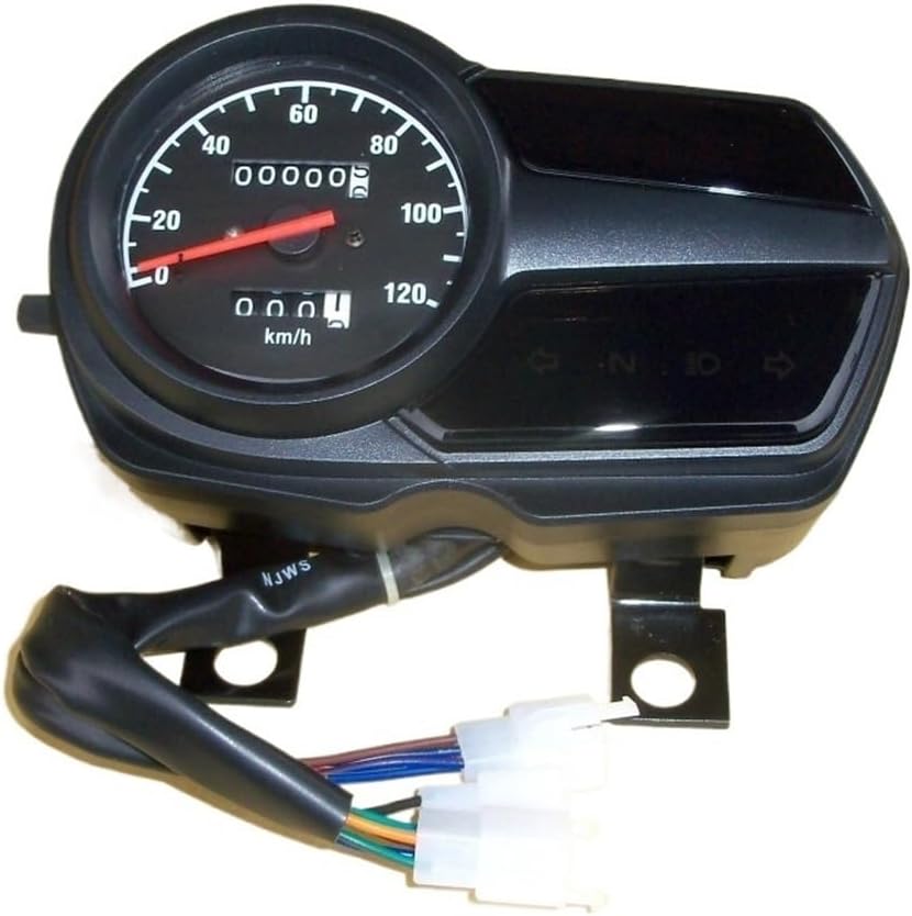 Motorcycle Odometer Gauge Motorcycle Tachometer Gear Display Speed Meter Clock For QS110 GD110 110cc
