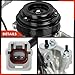 A-Premium Air Conditioner AC Compressor with Clutch Compatible with Nissan Rogue 2013-2016 2020, Rogue 2017-2019 2.5L, 6SBH14C Compressor
