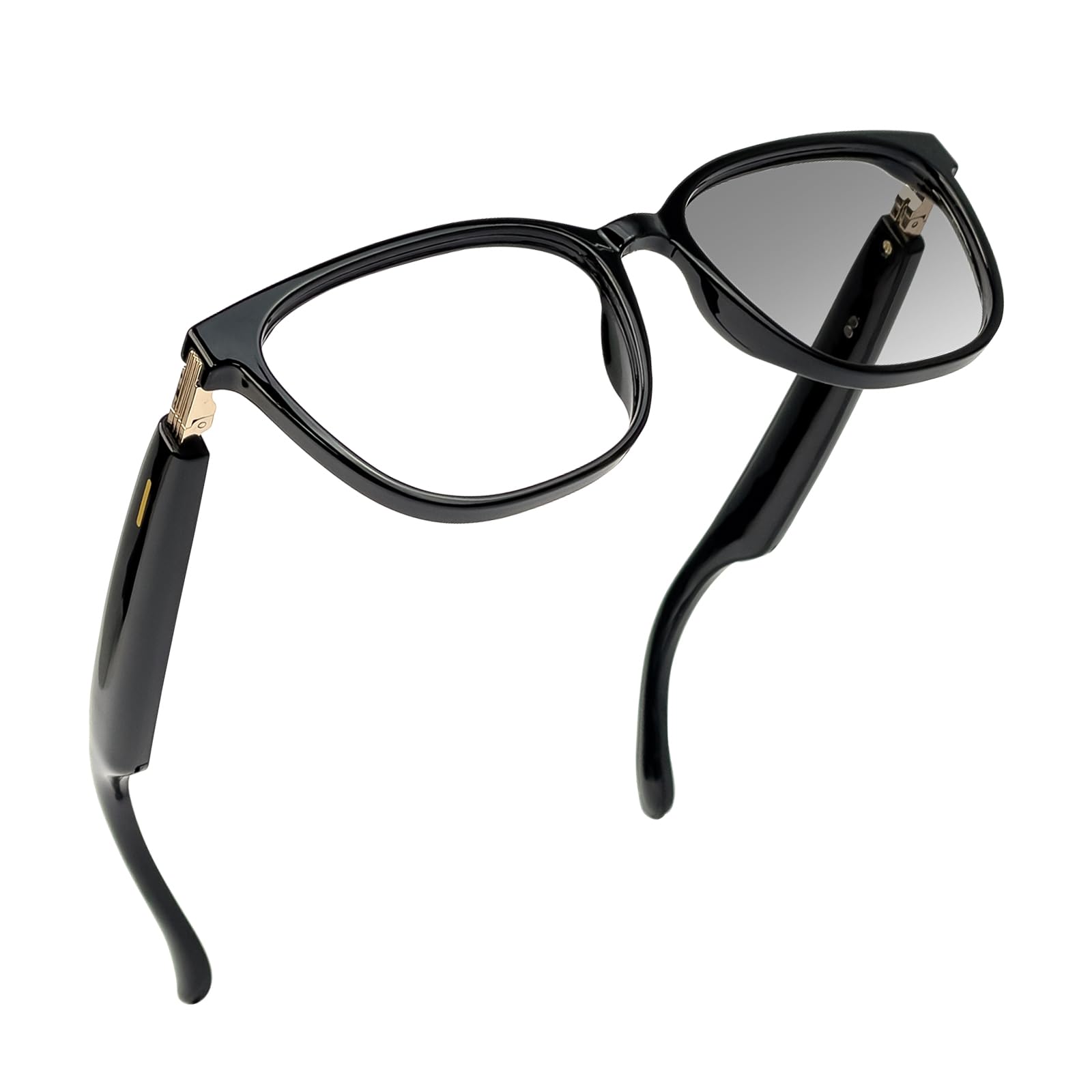 UNISEX Smart Glasses Microphone, Headphones, Al Translation, Touch Amazon.com: AI Smart Glasses ,Bluetooth Glasses with 140+  main image 3