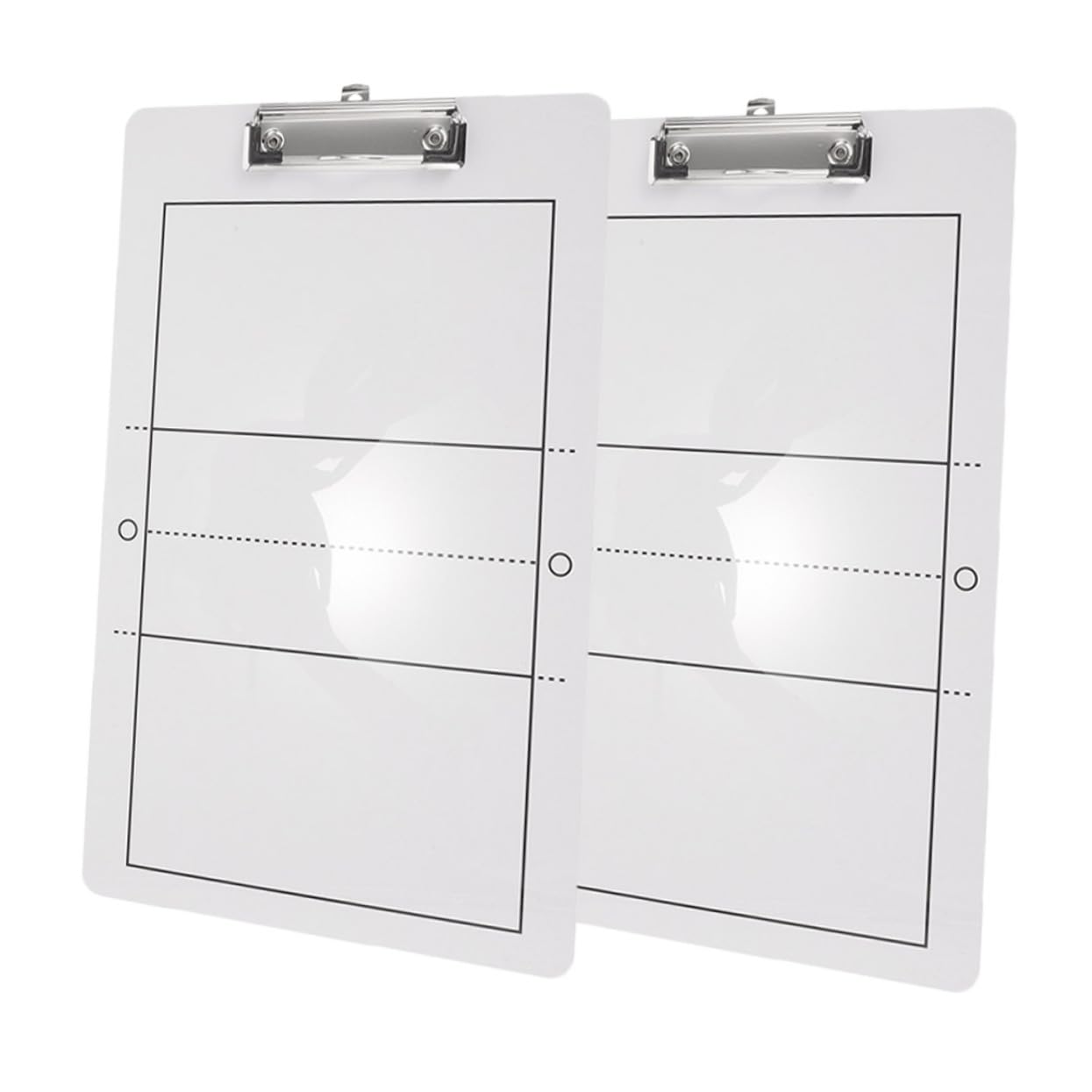 POPETPOP 2pcs Volleyball Board Volleyball Strategy Board Volleyball Field Clipboard Volleyball Clipboard Play Volleyball for Sports Ball Board PVC White