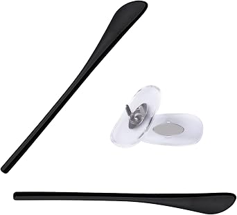 LenzReborn Replacement Earsocks Nosepieces Rubber Kits for RayBan Aviator RB3044 52mm Sunglass - More Options