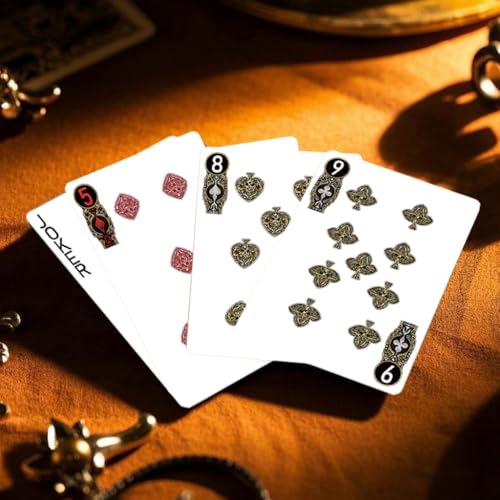 Naipes de poker con diseño temático Diablo, tamaño estándar miniatura 4