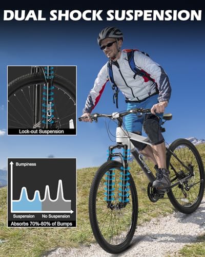 26/27.5″ Mountain Bike 21 Speed Men’s Mountain Bike with