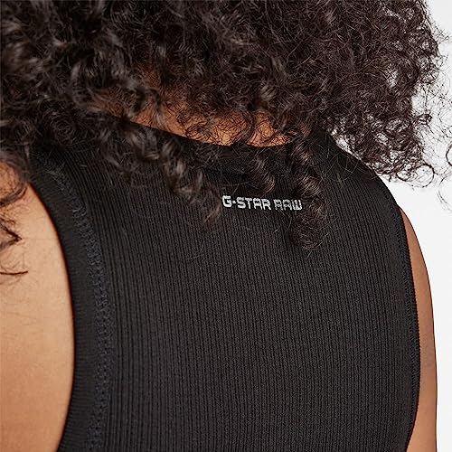 Miniatura 3 de G-Star Raw Tank Slim Kleid Para Mujer, Negro Dk Black D22842-D289-6484 , Xs