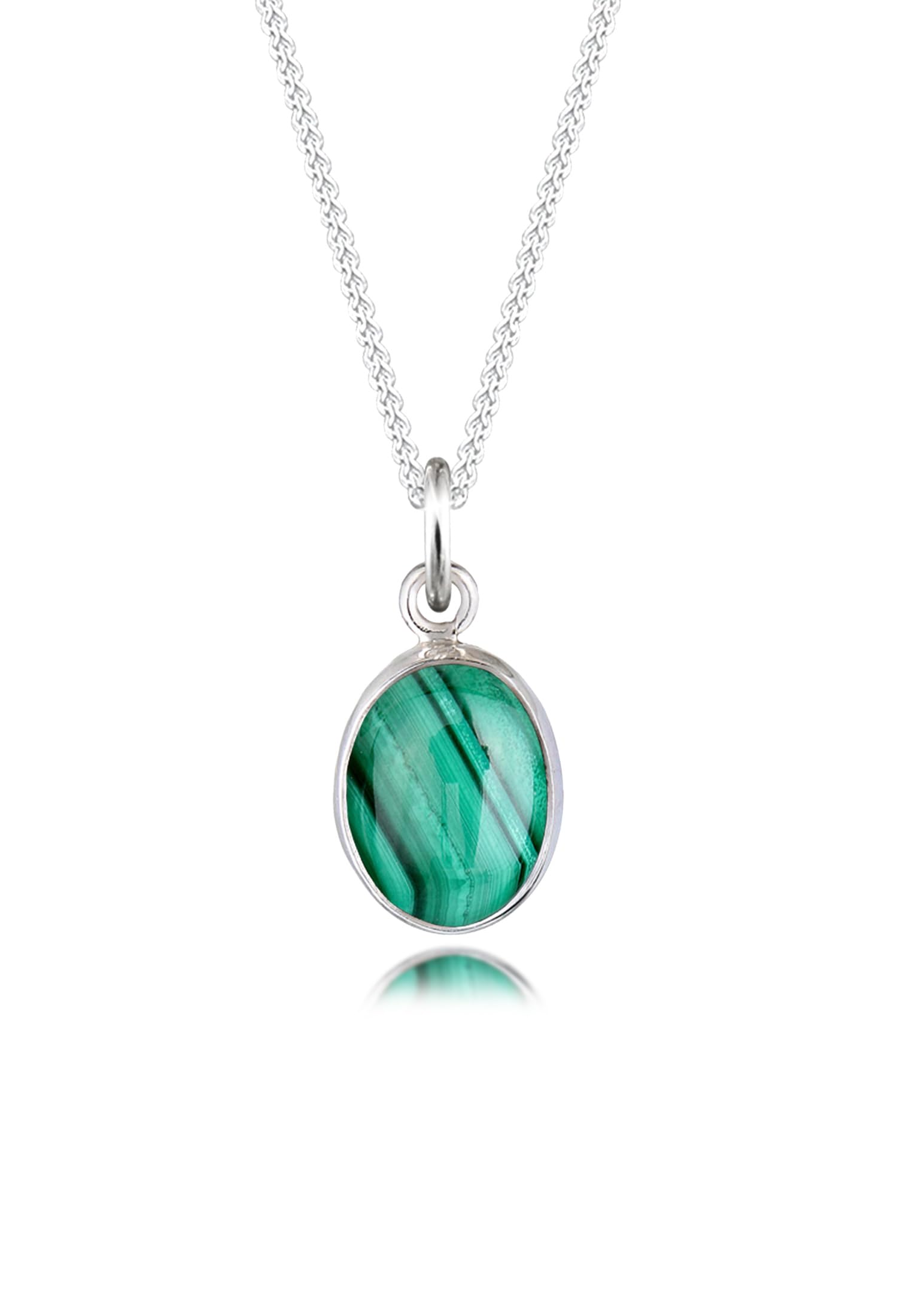 Elli Women's 925 Silver Xilion Cut Necklace Of Length 45 cm