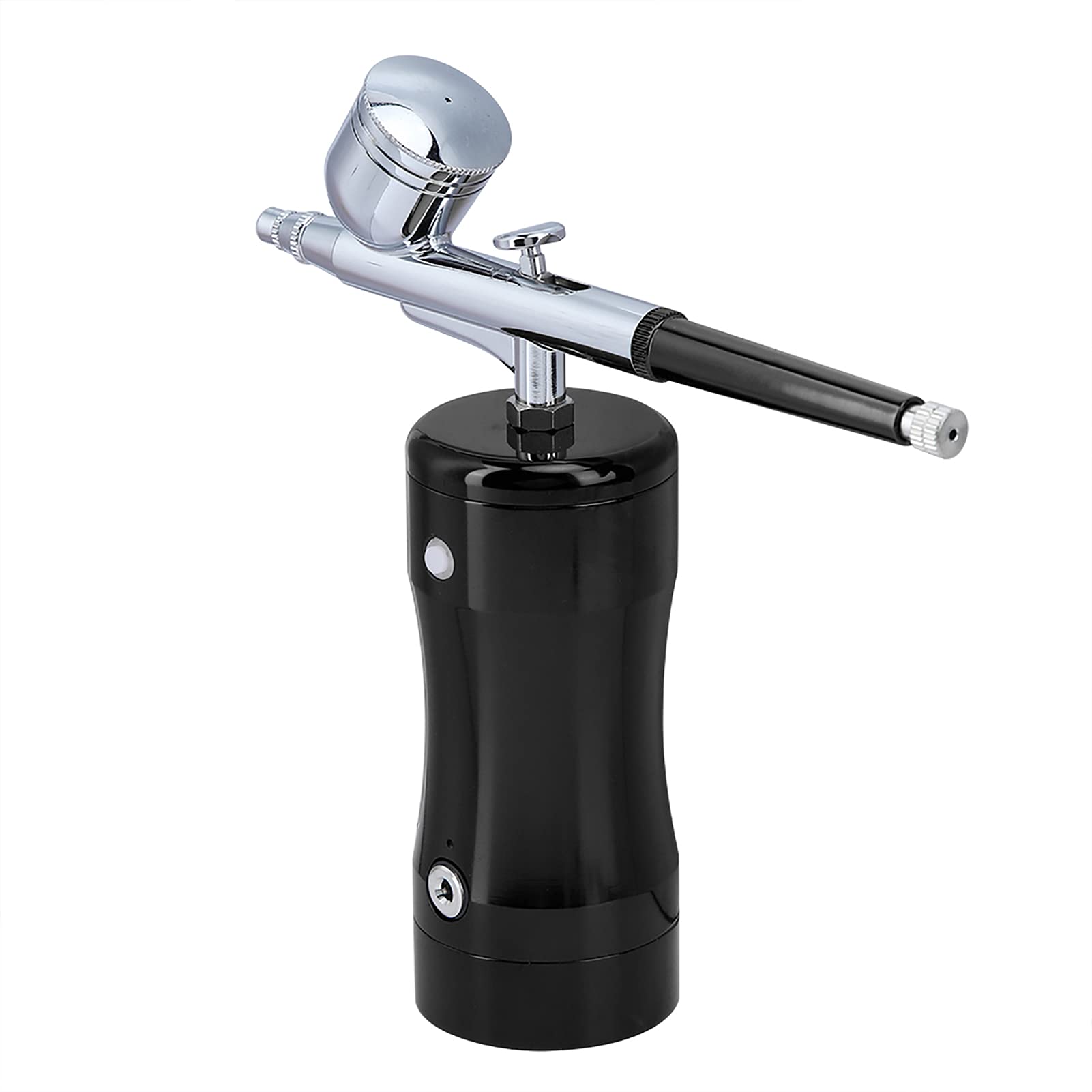HEEPDD Airbrush-Set G12, Leichte Airbrush mit 0,3-mm-Düse, Dual-Action für Präzise Details, 7–7,5 L Minimaler Luftstrom bei 17 Psi, Kompakt, Tragbar, Ideal für Künstler, Kuchendekorateure, Nägel