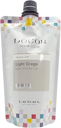 Amazon ルベル ロコル セラムカラー ライトグレージュ L Gr 300g ロコル Locor おしゃれ染め 通販