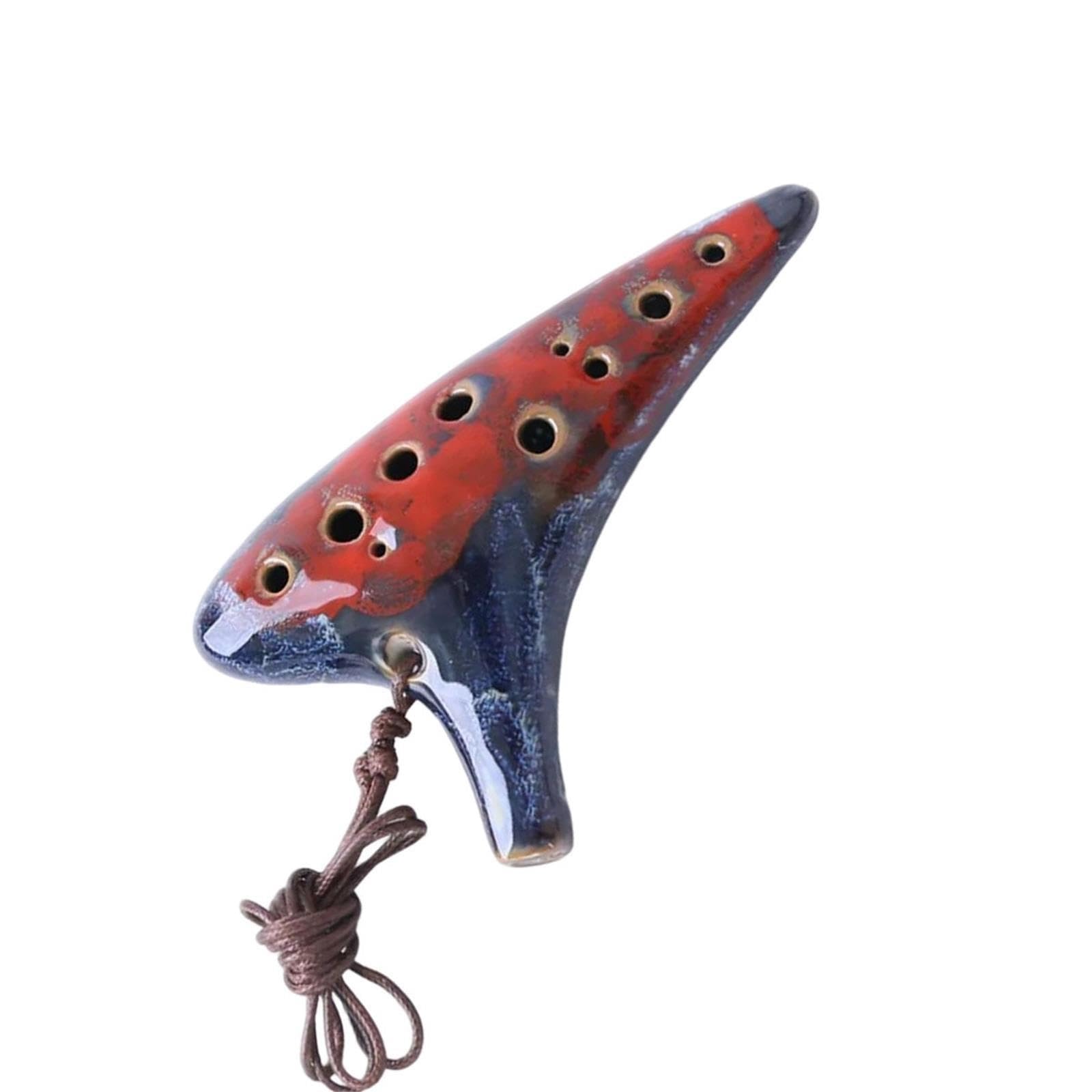 Alto Ocarina 12-otworowa Ceramika Ocarina Alto C