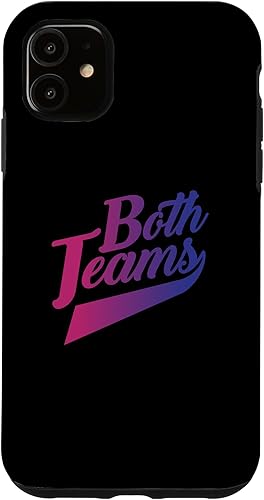 Miniatura 7 de iPhone 13 Pro Bisexual Ambos Equipos Divertido Bi Sexual Orgullo LGBTQ Bisexual Caso