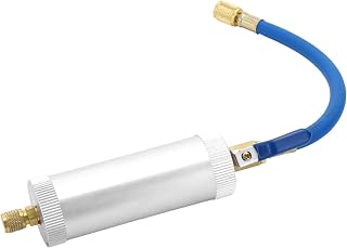 R134a Refrigerant Recharge Kit - Refrigerant Filling Tool, Air Conditioning Refrigerant Charge Set | Refrigeration Oil Filling Tool, Dispensing Valve Ac Recharge Hose Kit Quick Connector