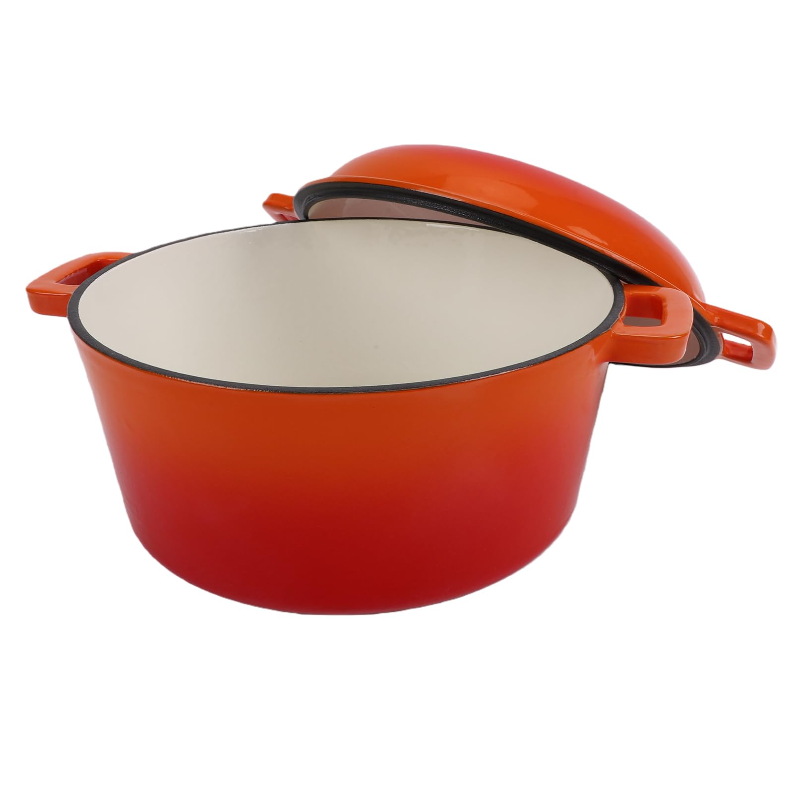 Padella in Ghisa, Forno Olandese in Ghisa Smaltata Antiaderente