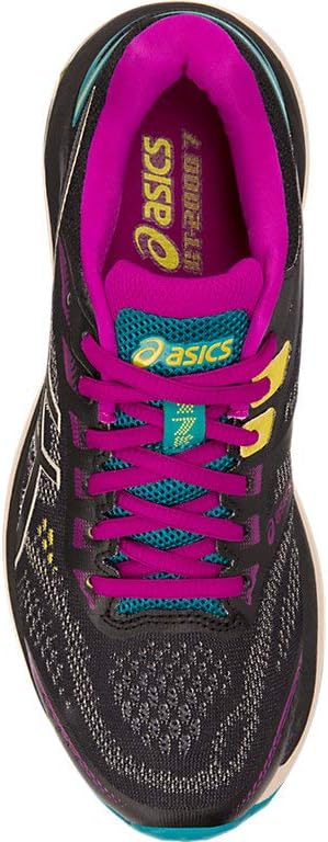 ASICS Women's GT-2000 7 Trail Running Shoes 6 Black/Feather Grey