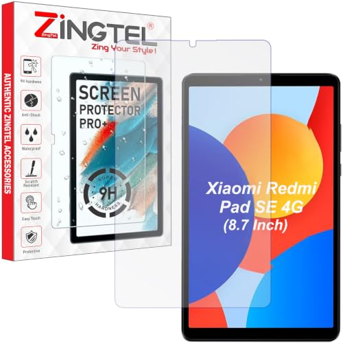 Image of Matte Screen Guard Compatible With Xiaomi Redmi Pad SE 4G 2024 Tab (8.7 inch Inch Tablet) Flexible Anti Glare Matte Screenguard Not a Tempered Glass Screen Protector