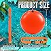 Seenelling 2 Pack Swim Buoy for Open Water, Safety Swim Bubble with High Visibility Swimming Buoy Tow Float for Safe Swimming Training Enhanced Adjustable Visibility Belt for Outdoors Swimmers