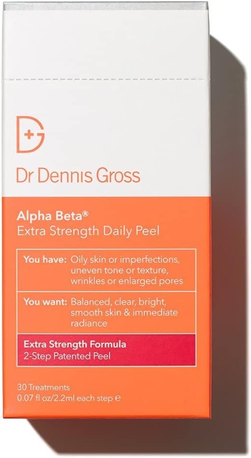 Dr. Dennis Gross Alpha Beta Peel Extra Strength Formula for Unisex 30 Pc Pads
