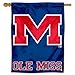 University of Mississippi Ole Miss Rebels House Flag