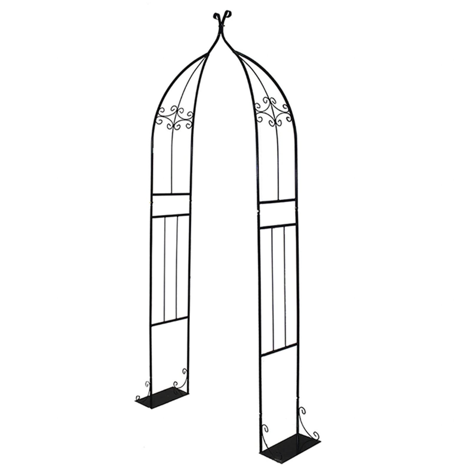 Support de plantes en métal robuste pour sublimer vos allées de jardin