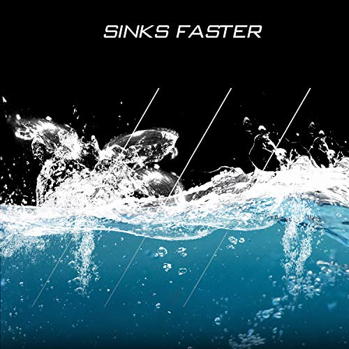 image for Sougayilang Fluorocarbon Fishing Line - 100% Pure Fluorocarbon Leader 