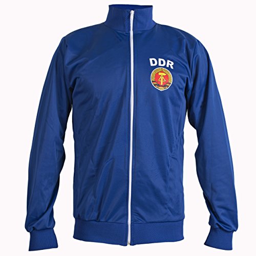 Deutsche Demokratische Republik East Germany DDR 1970's Retro Football Jacket Tracksuit Zipped Jumper Man Top - Image 6