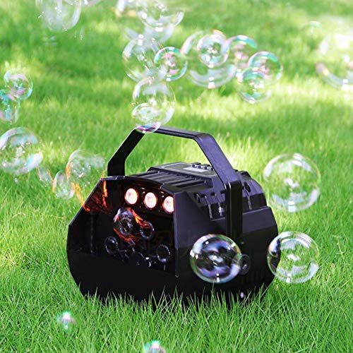 ADHW Partyaanbieding Automatische zeepbellenmachine met led-lamp, Bubble Machine zeepbellenmachine met draadloze afstandsbediening, schuimmachine voor verjaardag, bruiloft, podiumeffecten - Image 8
