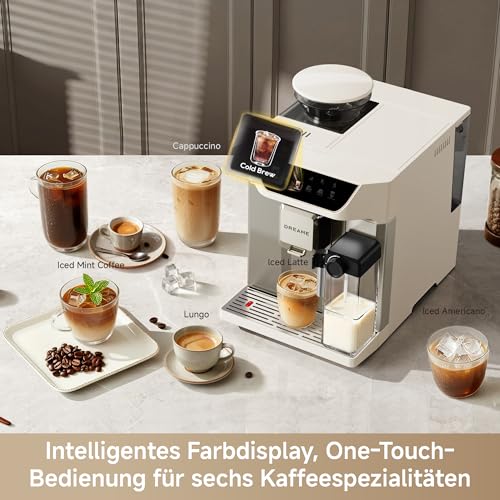 dreame Ecceluxe Master Kaffeevollautomat, Cold Brew auf Knopfdruck – Ansicht 4