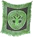 Azure Green RASC93 18 in. x 18 in. Tree of Life