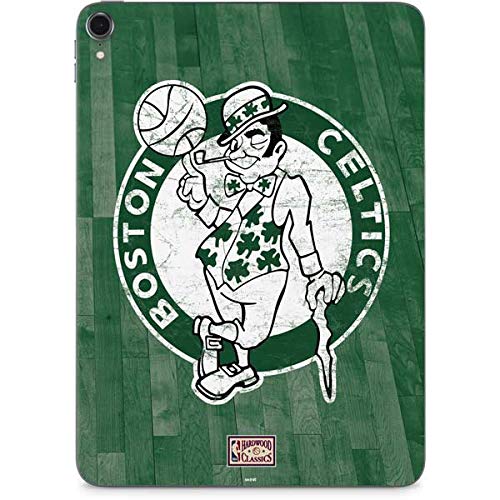 Skinit Decal Tablet Skin Compatible with iPad Pro 13in M4 (2024) - Officially Licensed NBA Boston Celtics Hardwood Classics Design