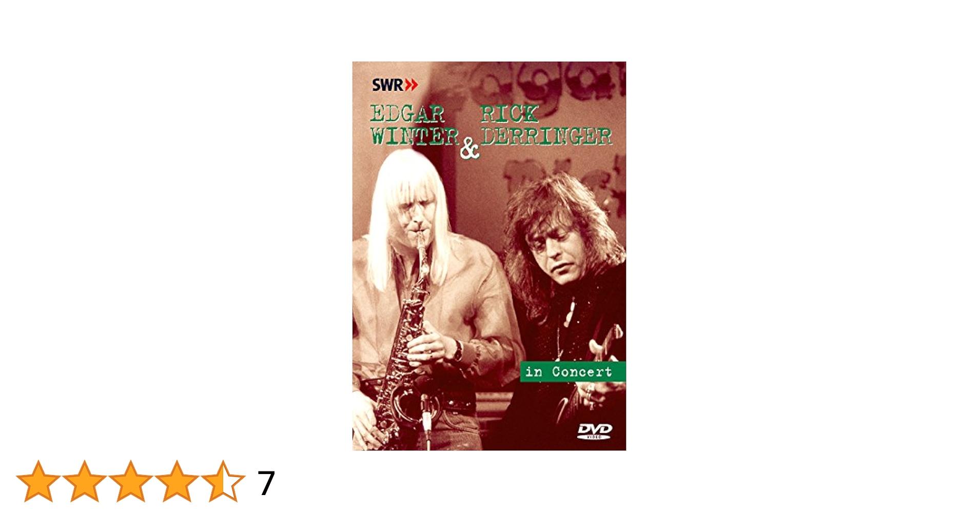 Amazon.com: Edgar Winter & Rick Derringer - In Concert: Ohne
