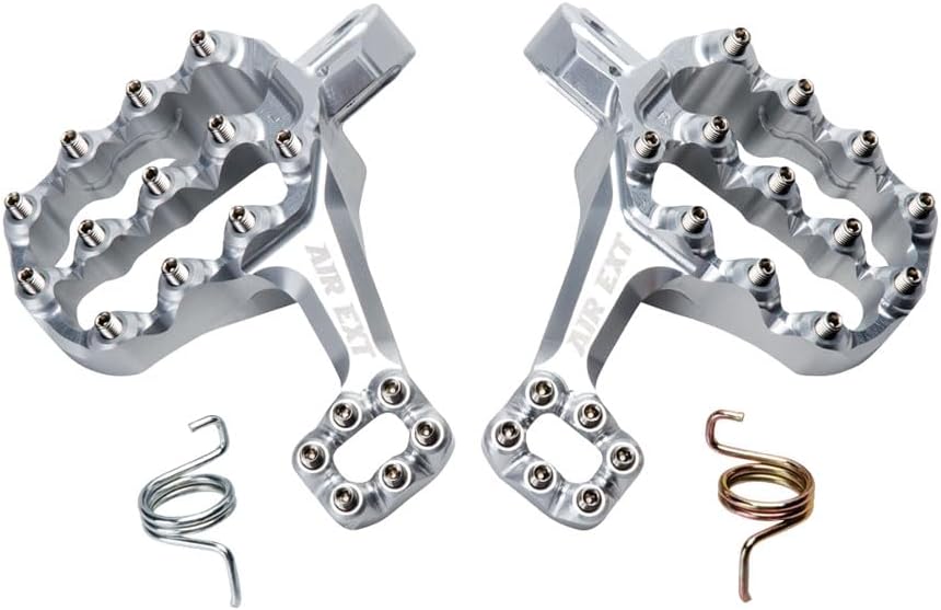 Fastway Air Ext Motorcycle Foot Pegs Kit Clear for BMW F800 GS Adventure 2014-2015