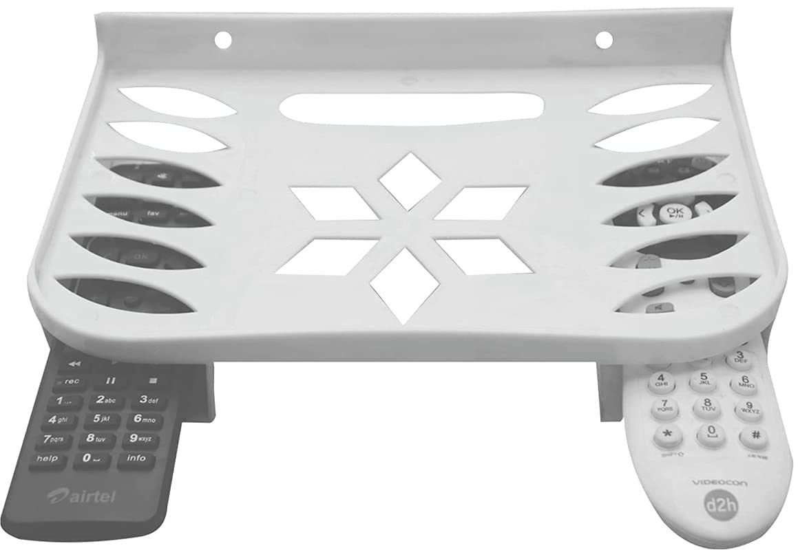 Buy OAHU® Set top Box Stand Dish Tv Stand Wall Mount Plastic Unbrackable Set Top Box Stand