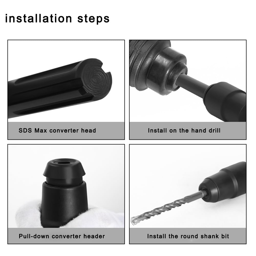 Kit Guida Per Fori Tascabili 3 In 1 - Con Aste Di Prolunga Per Trapano, Per Assemblaggio Legno
