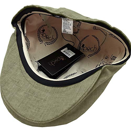 Image of Men's Linen Flat Ivy Gatsby Summer Newsboy Hats