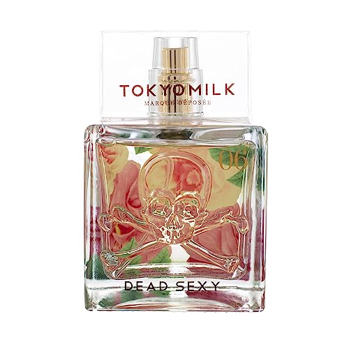 TOKYOMILK Dead Sexy Embossed Eau de Parfum 3.4 fl oz 100 ml Luxury Spray Fragrance for Women Signature Ladies Scent Beauty & Self Care Essentials Functional & Beautiful Vanity Decor