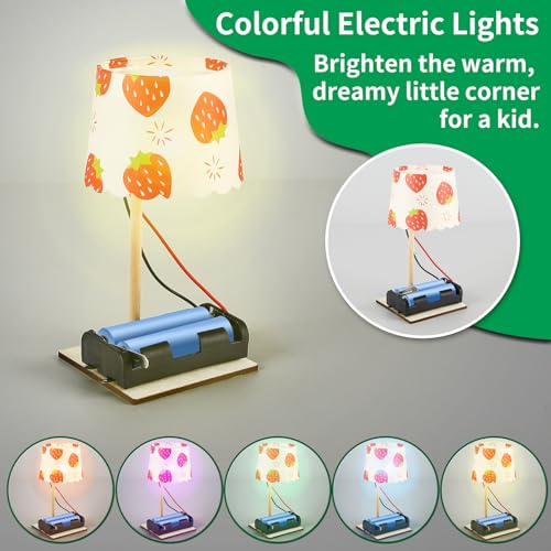 STEM Kits for Kids Age 6-8 8-10, 6 Bulk Science Lamp Crafts Kits 8-12 - Image 3