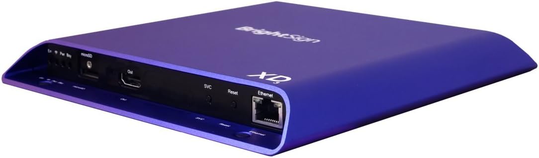 Brightsign 4K Advanced HTML5 Media Player (XD233)