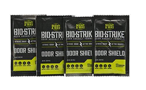 Hunters Specialties Scent-A-Way 07914 Bio-Strike Odor Shield, Grey