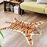 LIVEBOX Kids Play Rug, Tiger Area Rug...
