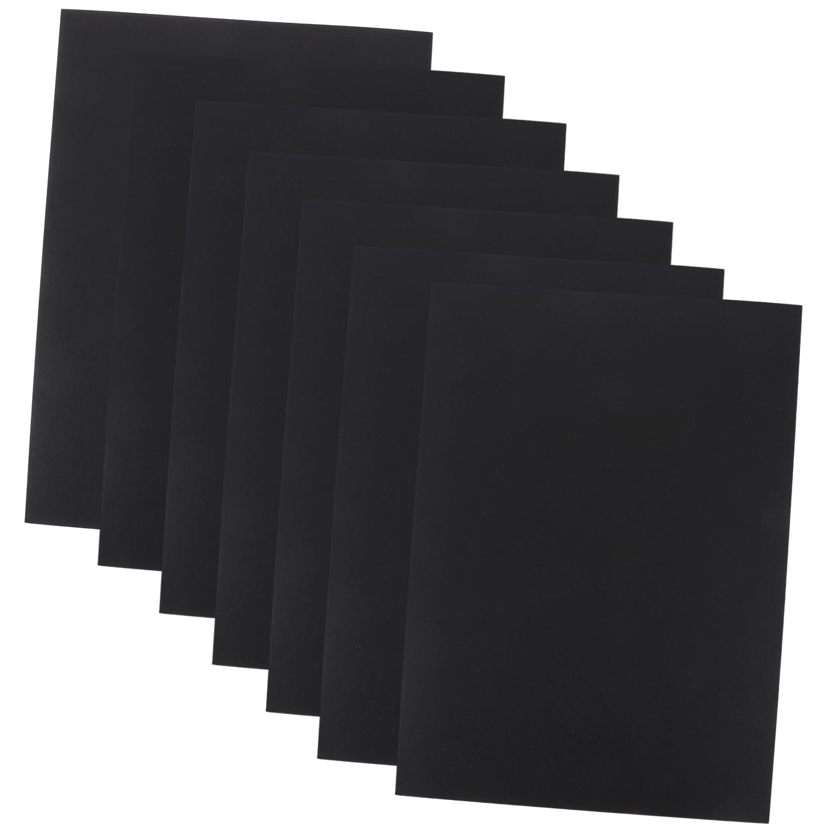 TEHAUX 100 Stück Schwarzes Origami Kartenpapier für Selbstgemacht Bastelarbeiten Zeichen und Kartonprojekte Leicht Tragbar für Klassenräume Weihnachtliches Bastelpapier
