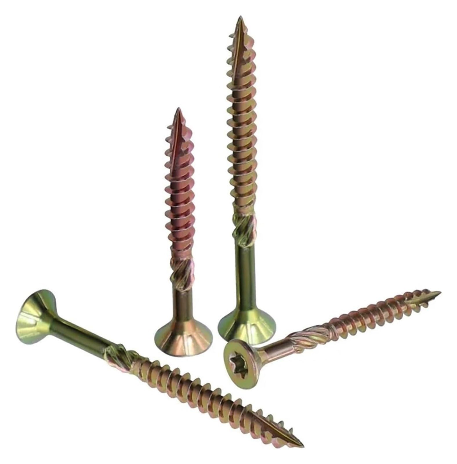 Vis à bois tête cylindrique cruciforme autotaraudeuse en acier