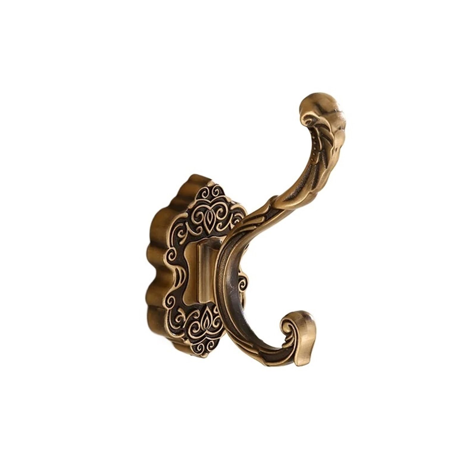DVMSIEF Coat Hooks Bronze Color Wall Hooks& Racks,Clothes Hanger & Metal & Towel & Coat&Robe Hook.Bathroom Accessories(Brown)