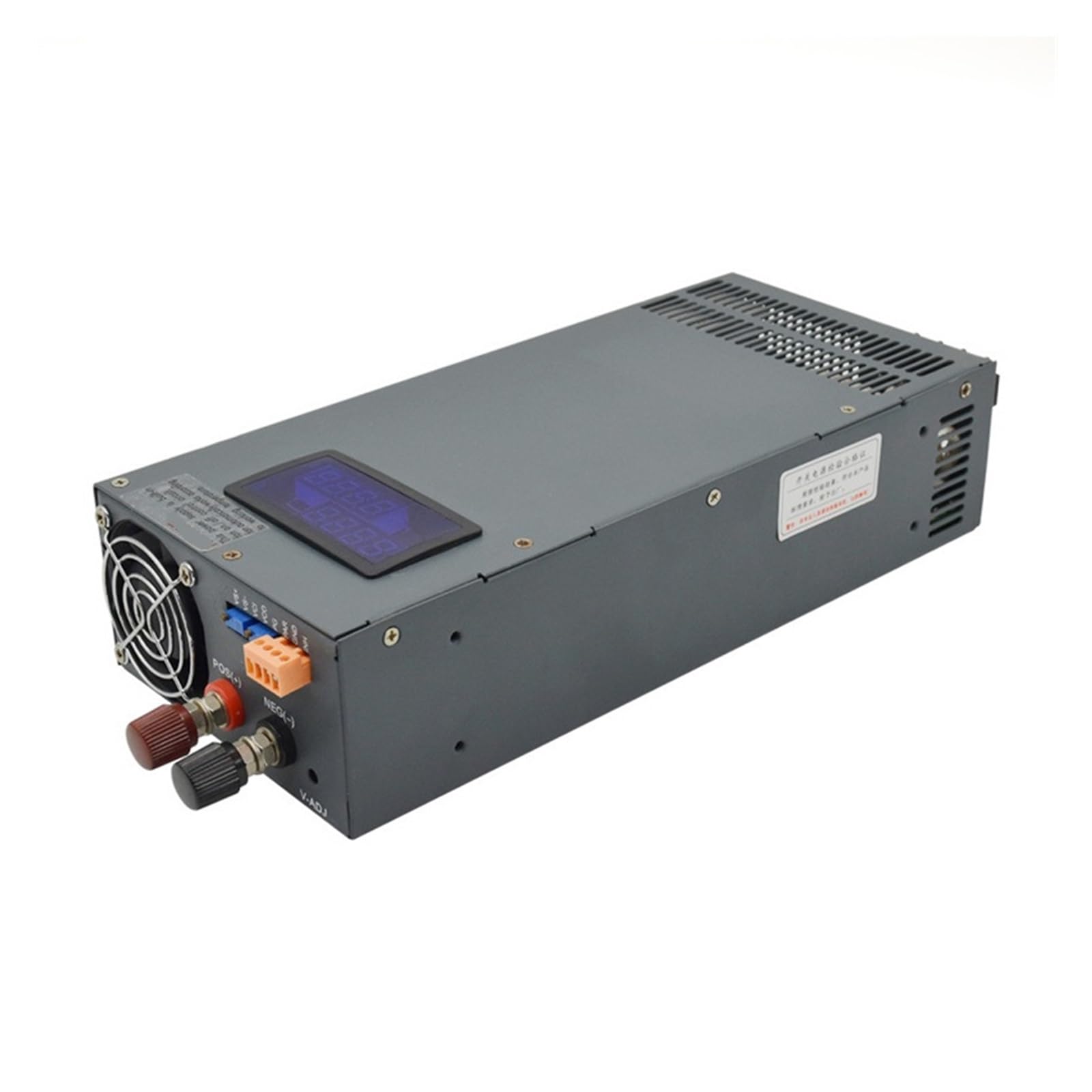 BRODEFUP 1000W 1500W 2000W ac-dc Switching power supply voltage and current adjustable 12V 24V 36V 48V 70V 350V with displayer(0-13.8V,1500W)