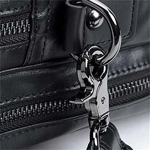 Men's briefcase Business retro men's leather men's bag Computer handbag4