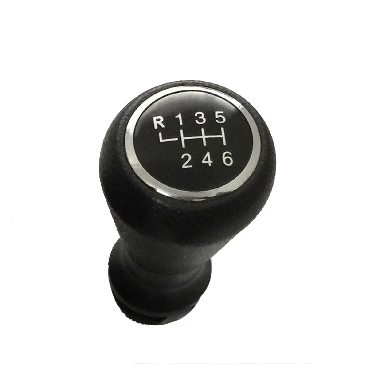 Wphlyz 6Speed Gear Knob Head Change Lever Knob For Peugeot 206 205 308 309 405 406 Car Shift Gear Knob Lever Gaitor Boot Cover Pu Leather(6Speed Gear Knob)