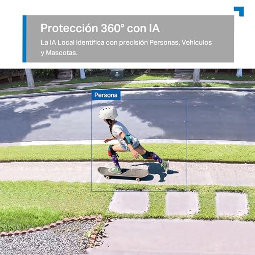 Miniatura 7 de Tapo C560ws, Cámara De Seguridad Exterior Wi Fi 6 4k 8 Mp, Pan Tilt 360 Ai, Visión Nocturna Color Starlight, Reconocimiento Facial, Zoom Digital 18 , Alarma Luz Sonido, Ip66, Audio Bidireccional
