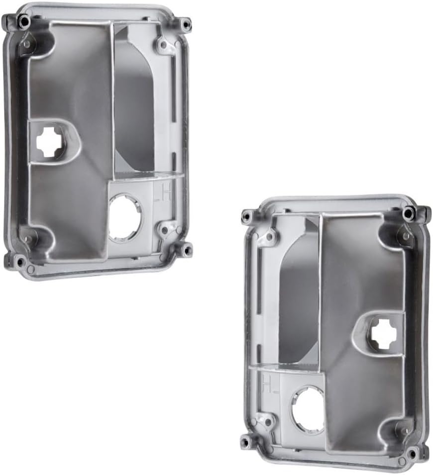 KarParts360 For Chevy Blazer 1973-1991 Tail Light Housing Driver and Passenger Side | Pair | Plastic | Housing Only | Replacement For GM2806102, GM2807102 | 5965771, 5965772