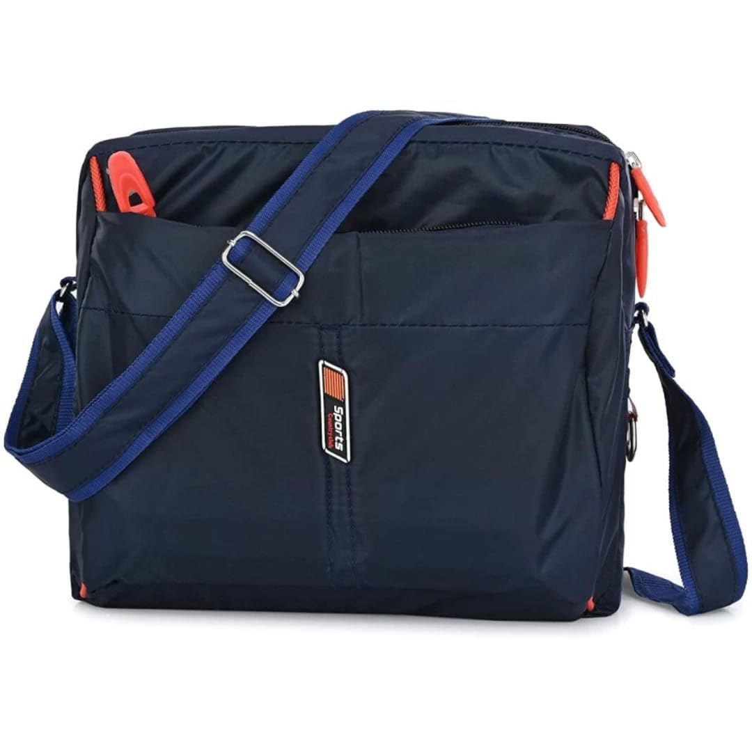 Stylish Unisex Sling Bag Cross Body Multipurpose one Side Slim Shoulder Bag Cash Business Collection Travelling Stylish Hand Messenger Bag for Men & Women-image-5