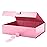 GREEN BEAN Large Gift Box with Lid for Presents 13x9.7x3.4 Inches, Pink Magnetic with Ribbon Luxury Gift Box, Bridesmaid Proposal Box (Glossy Pink)