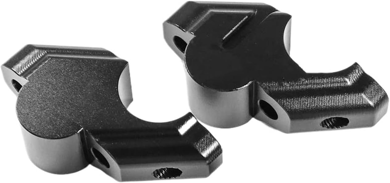 for TRACER9 for Tracer 9 for GT 2021 2022 2023- Motorcycle Handlebar Riser Handle Bar Clamp Extend Adapter Motorbike Handlebar Risers(Black)